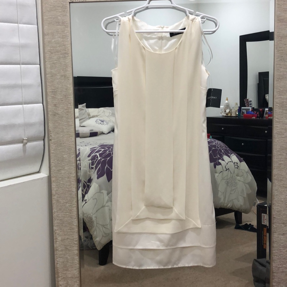 Off white shirt dress
